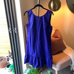 J Crew Royal purple dress